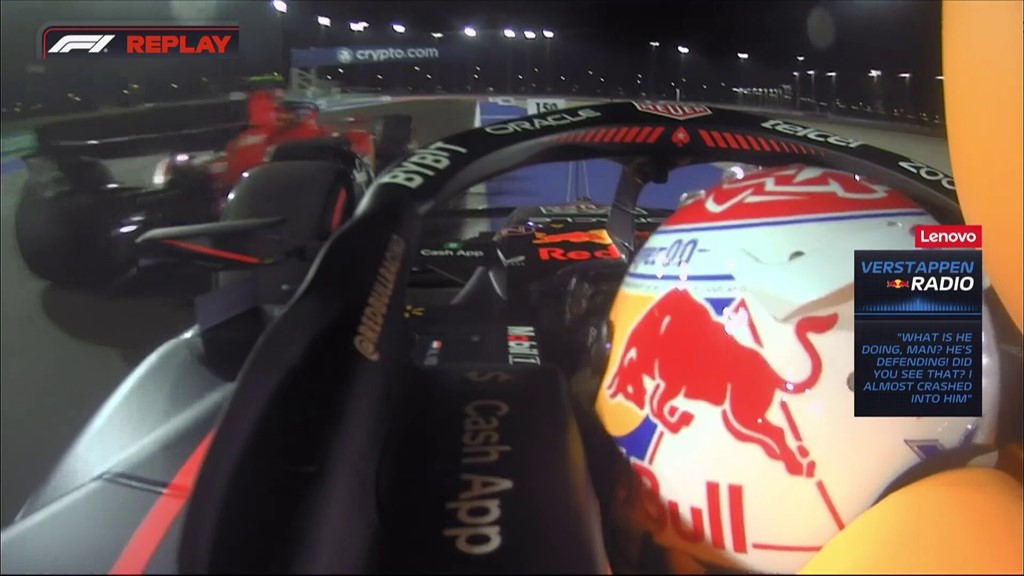 Video: Max Verstappen and Carlos Sainz come close in Lusail qualifying ...