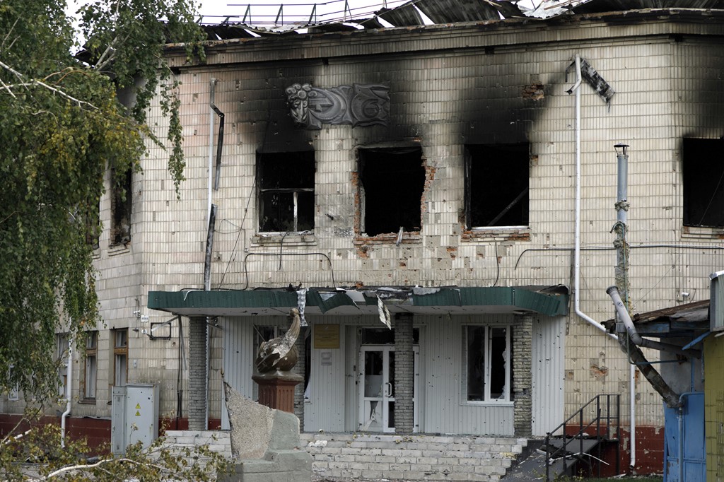 16 August - Damage in the town of Sudzha after Ukraine's invasion