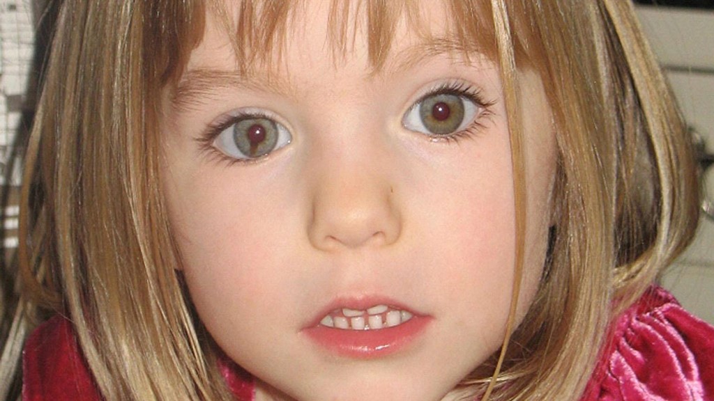 Madeleine pictured before her disappearance
