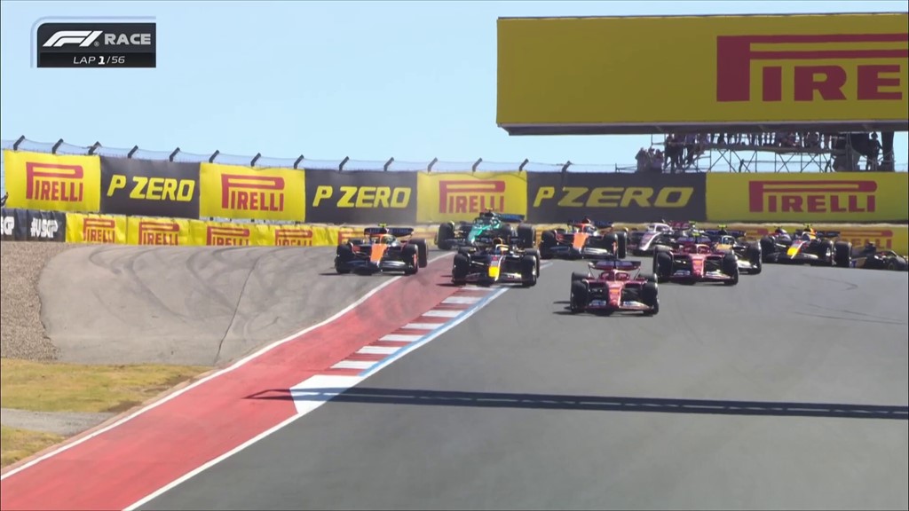 USA GP race start