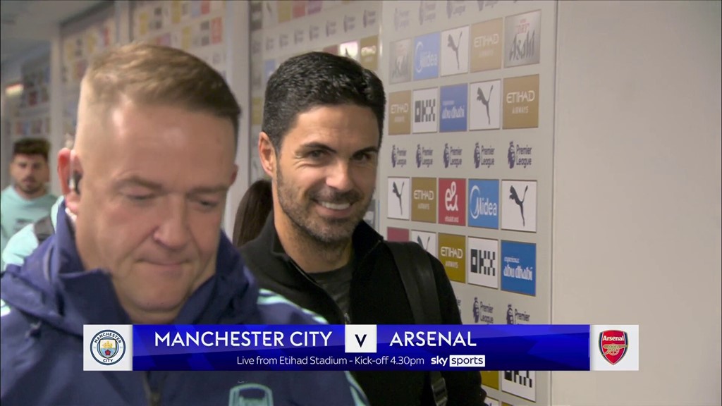 Arsenal arrives at the Emirates, and Arteta looks confident?