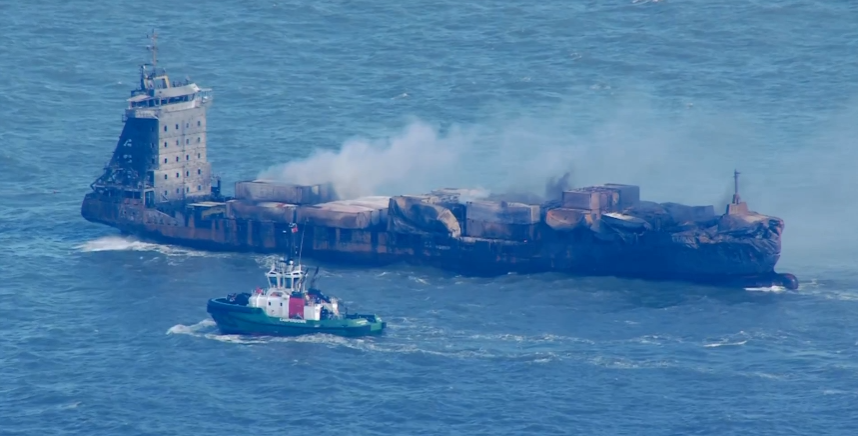 North Sea crash latest: Crew member from tanker tells Sky News he's grateful to be alive after ordeal