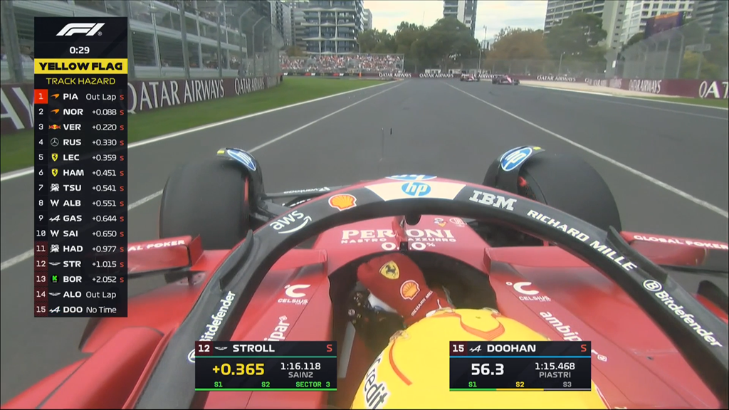 Lewis Hamilton spins but comes away unscathed | F1 Australian GP qualifying 