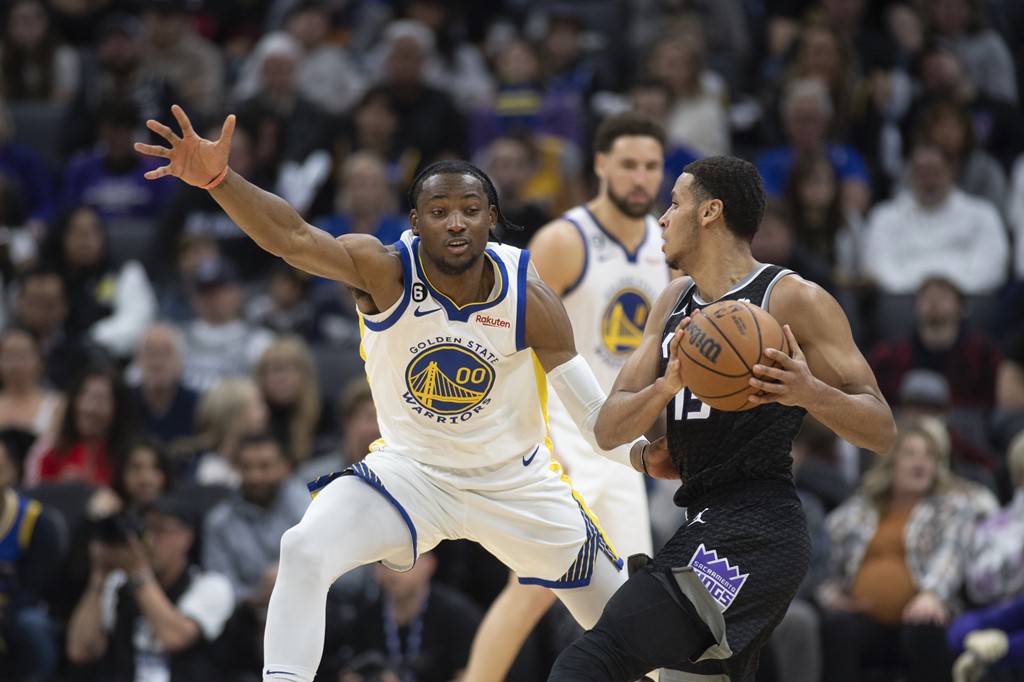 Indiana Pacers guard Bennedict Mathurin and Golden State Warriors forward  Klay Thompson work out together