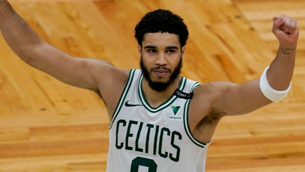 Jayson Tatum scores 41 points as the Boston Celtics down the Brooklyn Nets  to extend NBA-best record