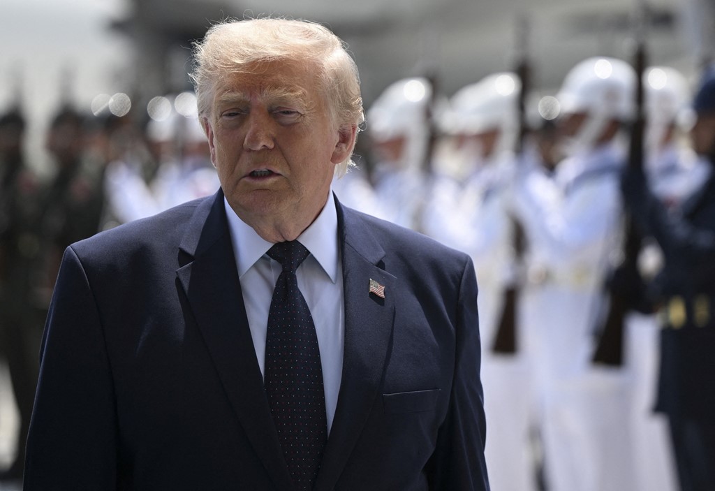Trump arriving in Ankara