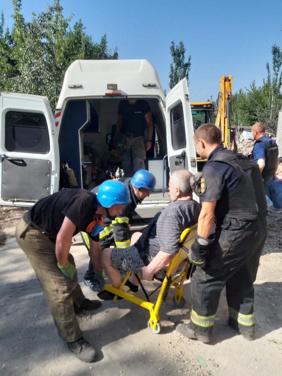 图片来源：乌克兰国家紧急服务局