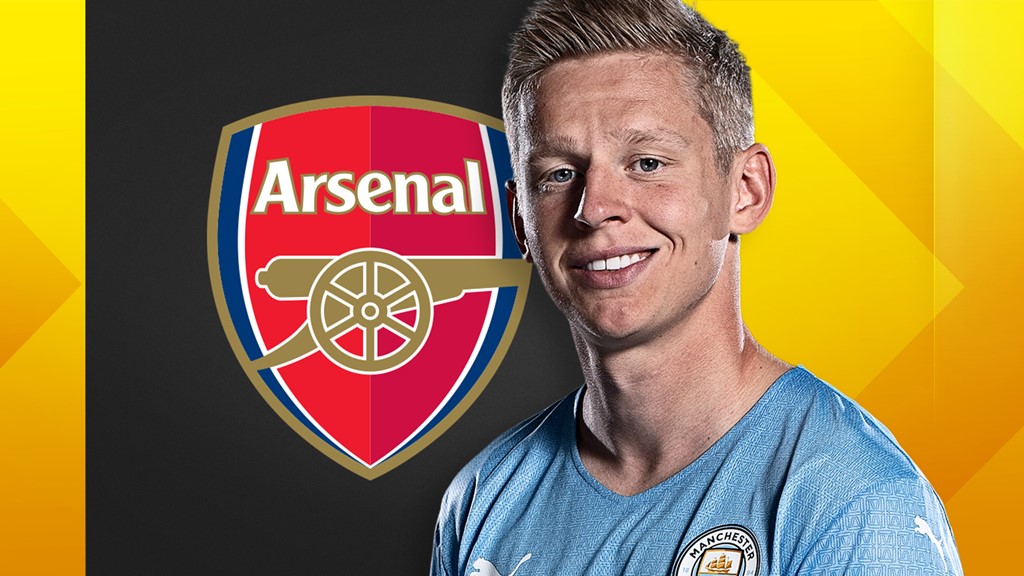 Zinchenko due for Arsenal medical and £30m move after agreeing contract, Transfer window