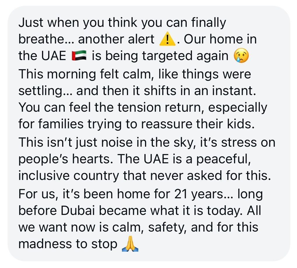 One of the messages Lockwood has received