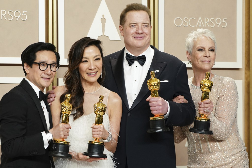 Everything' wins best picture, is everywhere at the 2023 Oscars