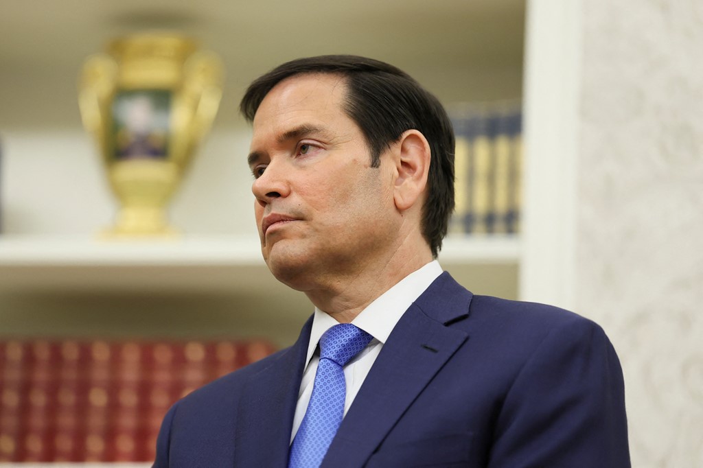 Rubio at the White House yesterday