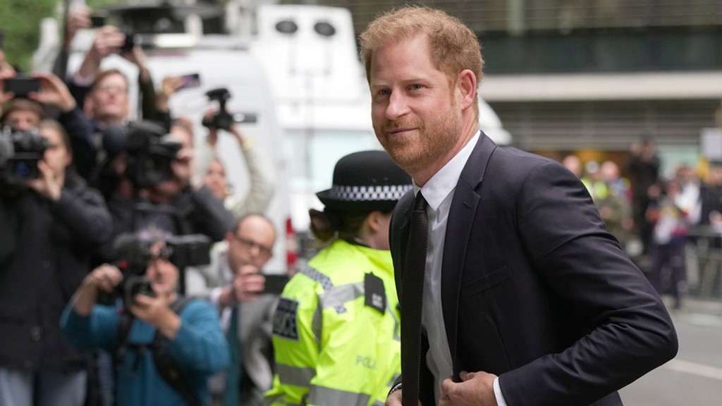 Prince Harry at the High Court in London last year