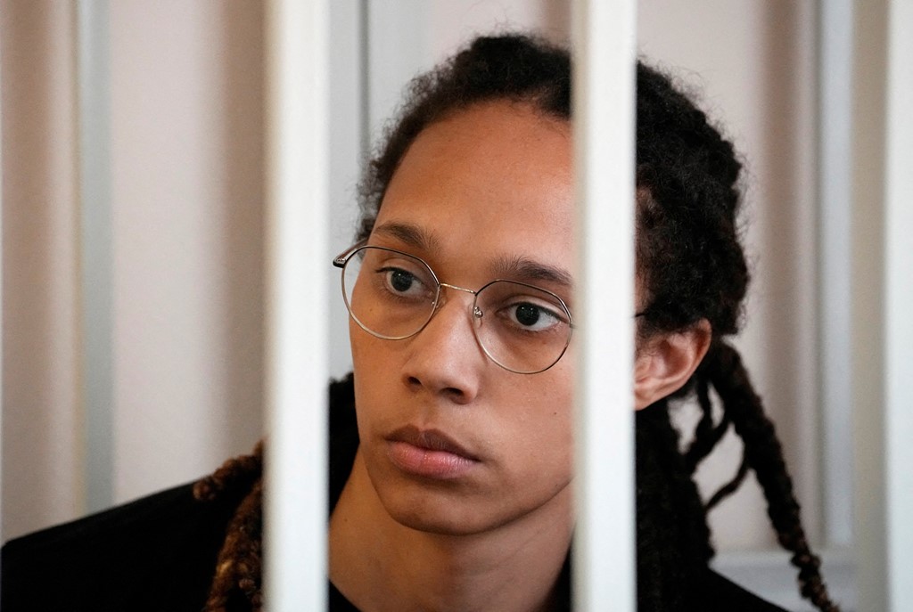 Brittney Griner was arrested at Sheremetyevo Airport in Moscow in February