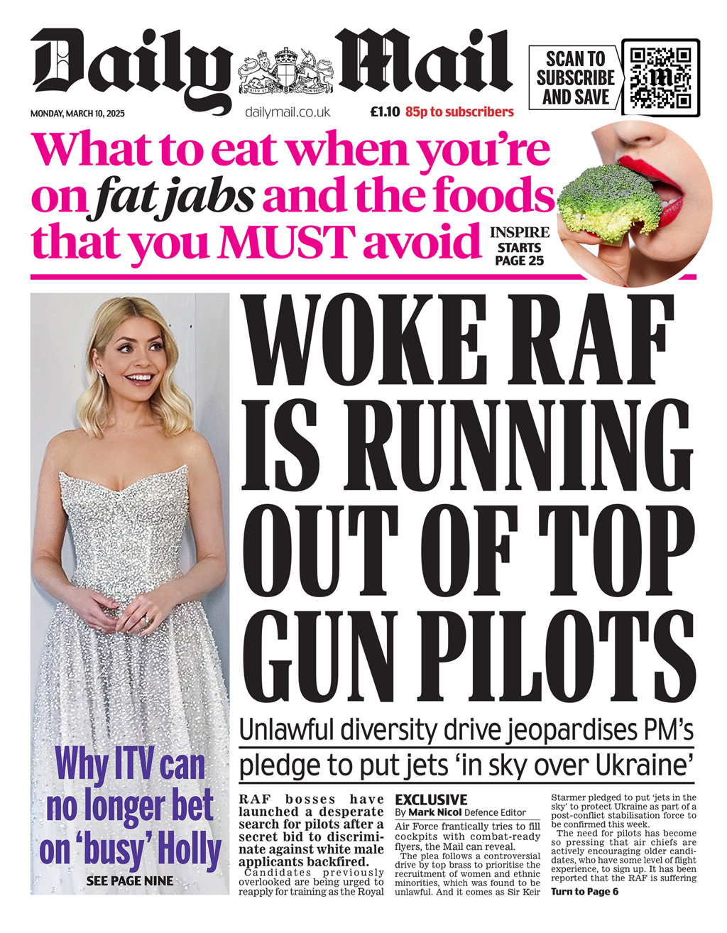 Newspaper Front Cover Tuesday's National Newspaper Front Pages | UK