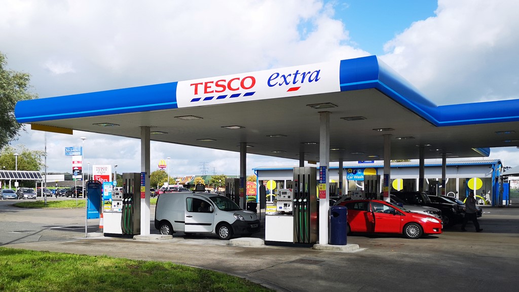 A Tesco Extra in Llanelli, Wales