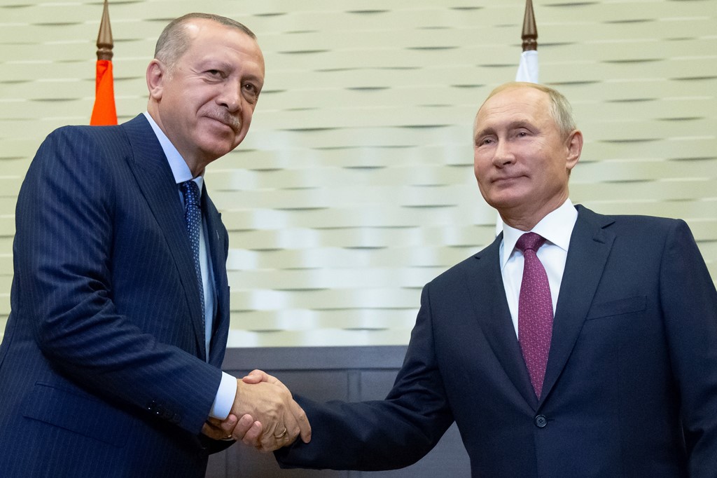Putin and Erdogan meet in Sochi, 2018