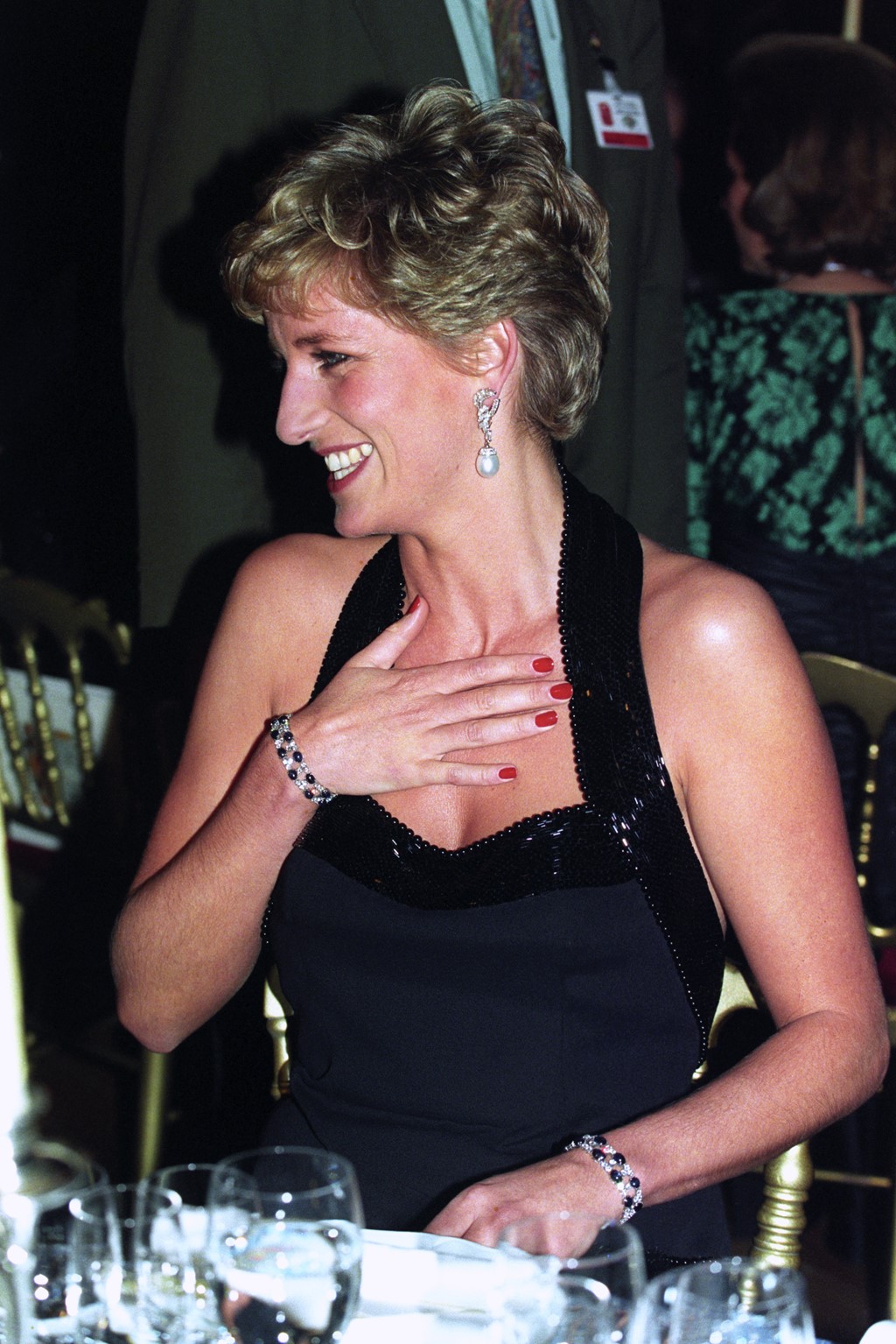 Diana, Princess of Wales, at Versailles, Paris in 1994